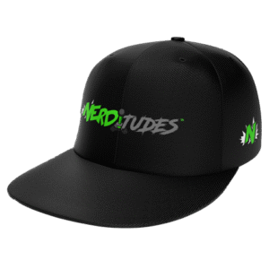 NERDitudes Front/Side Logo Lid
