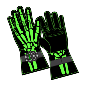 NERDitudes Skullie eSports Gloves